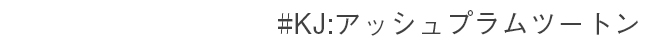 #KJ:アッシュプラムツートン