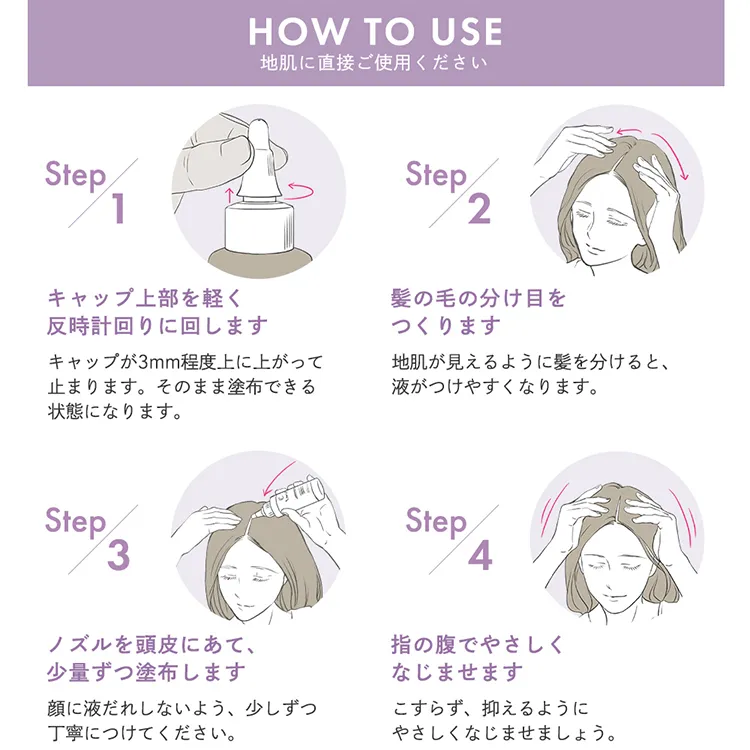 和ハッカ配合 肌にやさしい頭皮用ローション 冷感タイプ SHIZUKU（シズク）メイン15