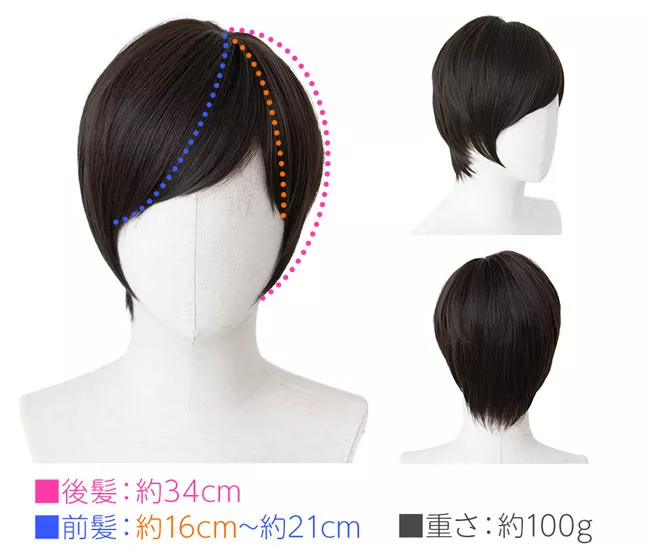 マニッシュラフショート hf1284 商品詳細19