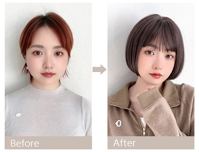 プティカットボブ hf1842 BeforeAfter