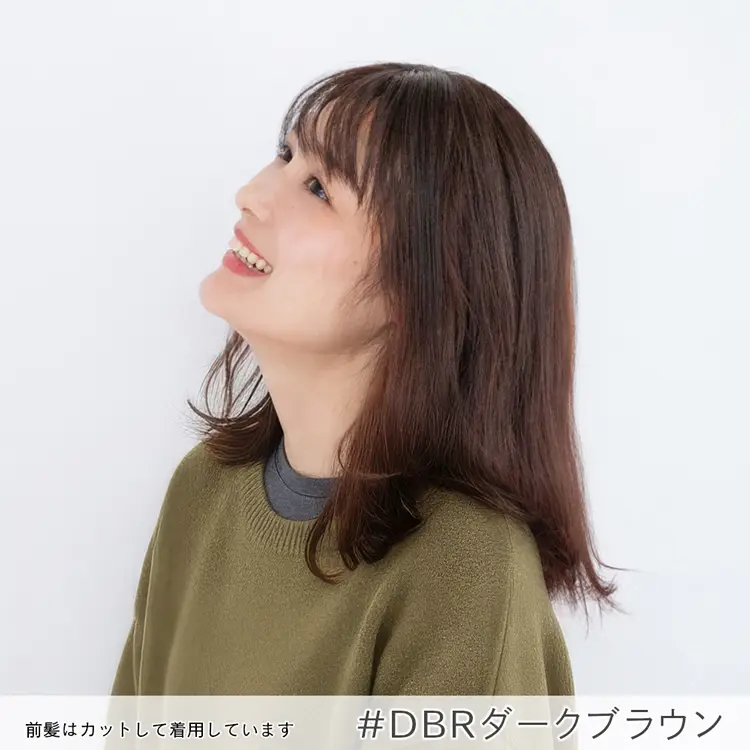 総手植え 最高級人毛(レミー)100％ コンパクト トップヘアピース メイン9