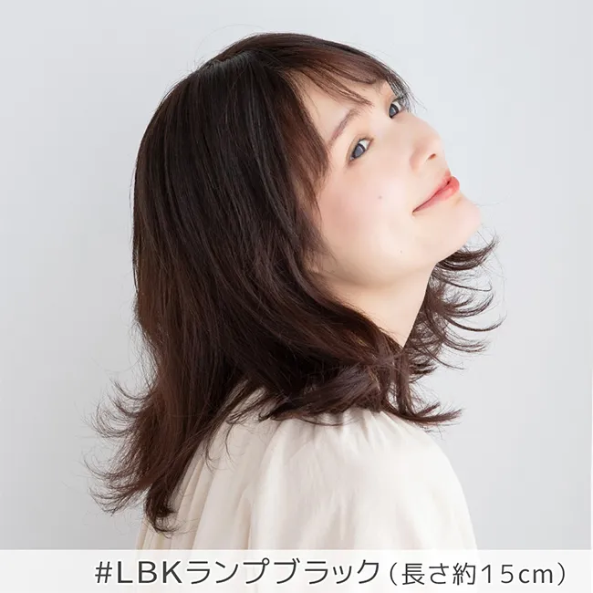 マシンメイド人毛100%トップヘアピース 分け目タイプ hp004 商品詳細6