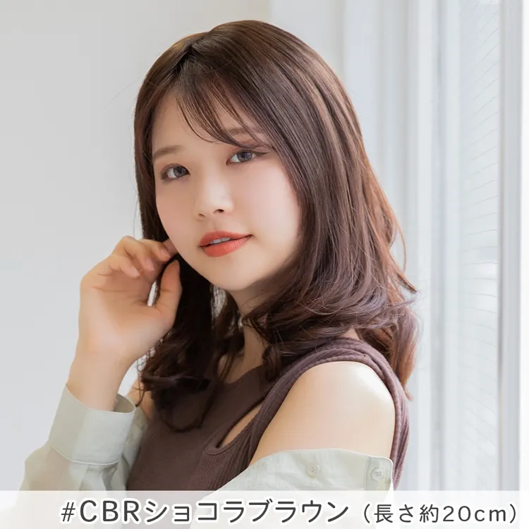 最高級人毛(レミー)100%トップヘアピース分け目タイプ メイン13