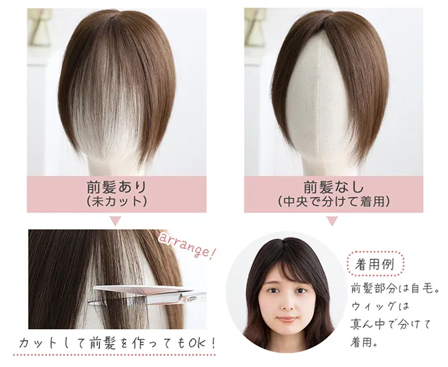 最高級人毛100%トップヘアピース ハイカバータイプ hp104商品詳細14