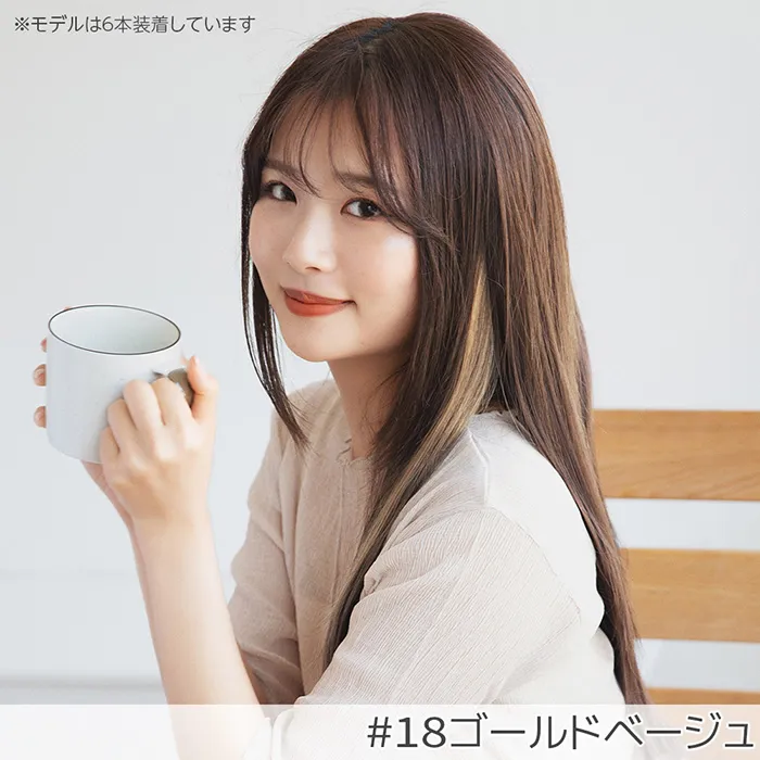 人毛シールエクステ20本分(10シート) メイン11