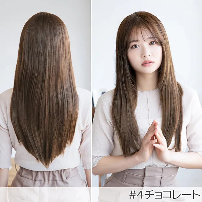 人毛シールエクステ50cm10本分(5シート)  hpex01-50 商品詳細8