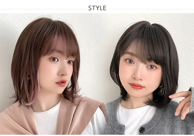医療用ウィッグ 人毛MIX ルフレボブ p-hf1794 スタイル