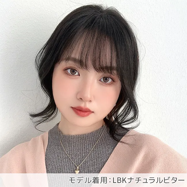 総手植え 人毛MIX前髪ウィッグ エアリーサイドカール p245 商品詳細8
