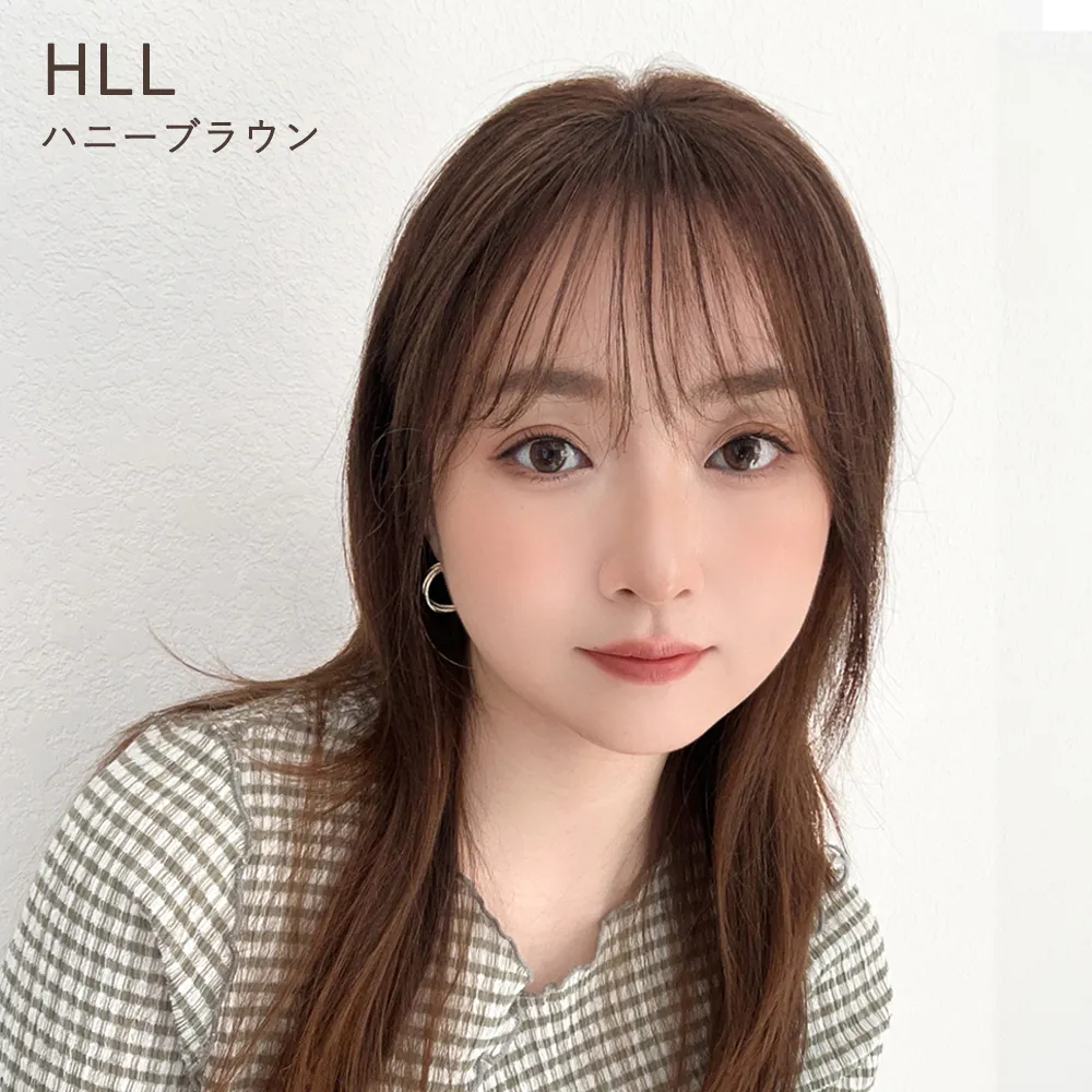 総手植え 人毛100% トップヘアピース スムースセンターフロウ メイン13