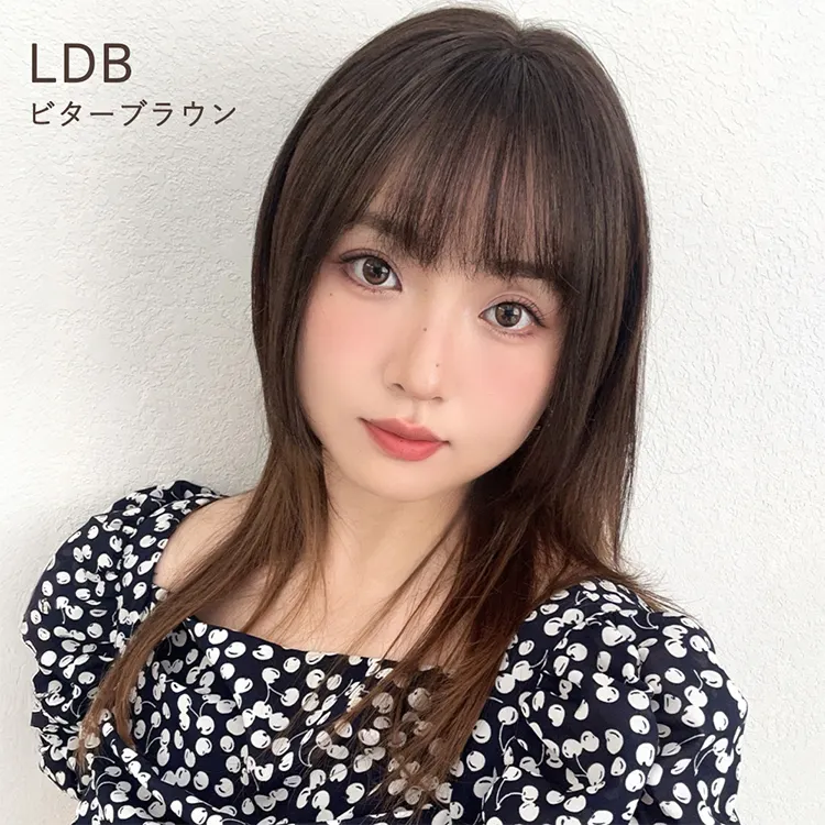 呼吸ピース 総手植え 人毛mix 前髪付きトップヘアピース サイドフェイスベール メイン11